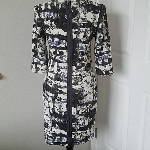 Rachel Roy Dress with Zip Back &  Shoulder Detail - Picture 3 of 8